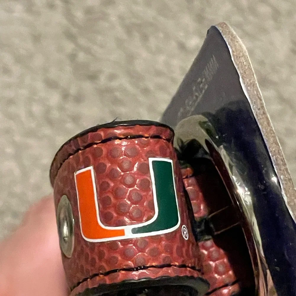 Miami Hurricanes NCAA Football Pet Collar Medium‎ Dog Cat Licensed